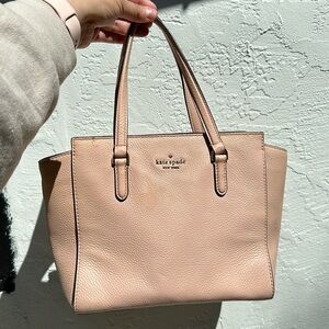 Kate Spade Medium Jackson Satchel Pink Warm Vellum Purse